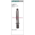 Mtd 753 - 0308 arbre de moyeu de lame de tondeuse de tracteur de pelouse