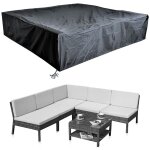 195x195x67 cm housse de protection meubles de jardin bâche en tissu 195x195x67 cm housse de protection meubles de jardin bâche en tissu