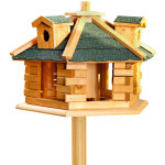 Nichoir en bois alimentation en bois