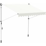 Mucola - store  pince 400 cm store de balcon protection solaire terrasse store de fentre crme