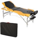 Mucola - table de massage lit aluminium 3 zones lige mobile pliable