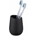 Porte brosse  dents badi wenko gobelet de salle de bain, surface mate, rangement brosse  dents et dentifrice ...