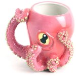 Mug pieuvre 3d, forme originale, cadeau id�al pour les amateurs de caf� et de th� au lait � l'occasion ...