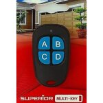 Multi - cl� - t�l�commande radio multifr�quence universelle auto pour portails
