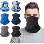 Multifonction bandana, 6pcs bandana bandeau multifonction tour de cou cagoule microfibre chapeaux tube ...
