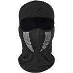 Multifonction ultra l�ger, cagoule respirante coupe - vent masque cache - cou anti poussi�re / froid, ...