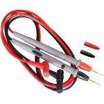 Multim�tre 1000v 20a, kit de pointes de mesure, cordon multim�tre en silicone, 1 m, double isolation