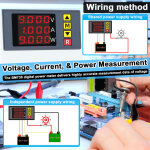 Multim�tre num�rique bm730 3 - en - 1 - voltm�tre / amp�rem�tre / wattm�tre - alarme sonore - pr�cision ...
