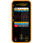 Multim�tre num�rique graphique 2 - en - 1 oscilloscope, multitester haute pr�cision pour mesurer r�sistance, ...