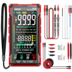 Multim�tre num�rique rechargeable, testeur tactile intelligent � plage automatique 9999 comptes anti ...