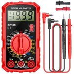 Multimtre numrique, testeur de tension de batterie, testeur de continuit, ohm, volt, ampremtre, ...