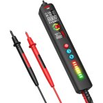 Durficst - multimtre numrique x2, testeur de tension portable  affichage de 3 rsultats avec thermomtre ...