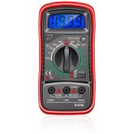 Multimtre numrique xl830l voltmtre lcd portable ampremtre ohmmtre avec rtro - clairage, enveloppe ...