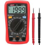 Multim�tre de poche ut33d + , �cran lcd, multim�tre num�rique, cordons de test avec fentes de montage. ...