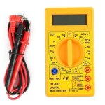 Multim�tre portable dt - 832 multim�tre num�rique de poche portable testeur de r�sistance de courant ...
