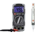 Voltcraft - multim�tre dt - test - kit 150 num�rique cat iii 600 v affichage (nombre de points): 2000 ...