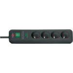 Prolongateur multiprise 4 prises eco - line 1, 40m avec parasurtenseur brennenstuhl Prolongateur multiprise 4 prises eco - line 1, 40m avec parasurtenseur brennenstuhl