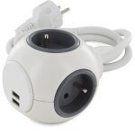 Multiprise powerball extended 4x16a - usb - chacon