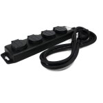 Keli - multiprise pro 4 prises � clapet 3g1. 5 ip44 h05rrf