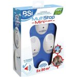 Multistop mini - lot de 3 rpulsifs ultrason 30 m (rats et souris)