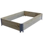 Multitanks - carré potager en bois naturel 1200 x 800mm Multitanks - carré potager en bois naturel 1200 x 800mm