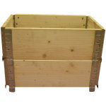 Multitanks - carr� potager en bois naturel 600x400mm hauteur 390mm