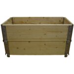 Multitanks - carr� potager en bois naturel 800x400mm hauteur 390mm