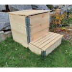 Multitanks - composteur volutif en bois naturel de 570 litres