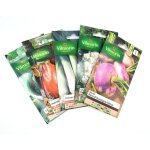 Pack de 5 sachets de graines lgumes d'hiver : navet - chou fleur - poireau - potimarron - chou