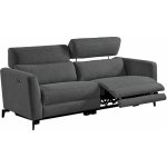 Altobuy - mumbai - canapé relax electrique 3 places gris foncé Altobuy - mumbai - canapé relax electrique 3 places gris foncé