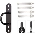 Murs / plafond mont fourchette pour gym & home suspension sangles ancrer anneaux olympiques fitness training ...