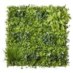 Easycloture ? mur v�g�tal artificiel 1m x 1m liseron ? r�sistant aux uv et � l'eau ? design champ�tre ...