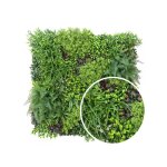 Atout loisir - mur vgtal feuillage artificiel hmisphre 1m x 1m, long 2 m