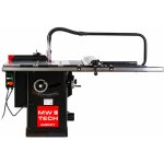 Mw - tech - scie circulaire sur table d'atelier diam. 250 mm 1, 65kw 230v but�e 91cm tz2m36