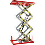 Mw tools ? table �l�vatrice � ciseaux 3000mm 1000kg 230v ? hauteur r�glable ? pompe hydraulique de qualit� ...