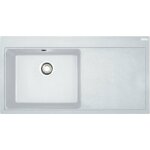 Franke - mythos - �vier en fragranit mtg 611 / 2, 100x52 cm, blanc artic 114. 0150. 003