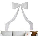 N?ud pour sapin de no�l, ornement en velours de 180 cm pour les f�tes ? d�coration de cimier de sapin, ...