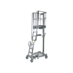 Matisre - nacelle lvatrice inox - hauteur max. de travail 3. 97m - ixolift - x400 - inox