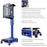 Nacelle �l�vatrice manuelle - hauteur de travail max. 4, 20m - 5026002