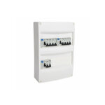 Nalto - tableau lectrique pr - quip 2 ranges 26 modules 3 id + 10 disjoncteurs