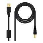 Cble usb 2. 0 imprimante hq ferrite a / m - b / m 3, 0m nanocable.