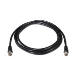 Nanocable - 10. 26. 0202 - cble d'antenne tv 75 ohm, mle - femelle, 1, 8m