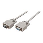 Nanocable - cable serie null modem db9m / h - db9 / h 3. 0m
