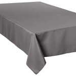 Nappe anti - t�che gris 150x300cm atmosphera cr�ateur d'int�rieur