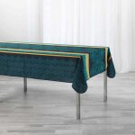 Nappe antitache 'cuisine addict' 150x200cm bleu