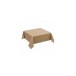 Nappe carr�e beige - 150x150cm