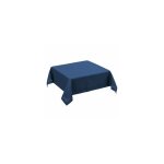 Nappe carr�e bleu fonc� - 150x150cm