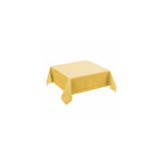 Nappe carr�e jaune ma�s - 150x150cm