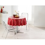 Douceur d'intérieur - nappe cristal ronde - d 140 cm - pvc - transparent - livraison gratuite Douceur d'intérieur - nappe cristal ronde - d 140 cm - pvc - transparent - livraison gratuite