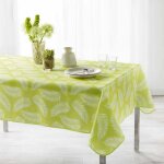 Nappe d�co imprim�e 'lifette' 150x240cm vert